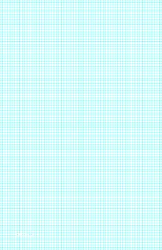 graph Paper with six lines per inch on ledger-sized paper