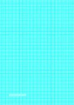 paper with one line per millimeter and centimeter index lines on A4 sized graph paper