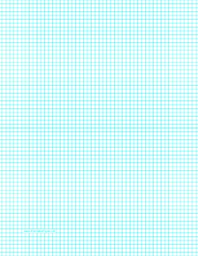letter size graph paper with six lines per inch on Printable letter