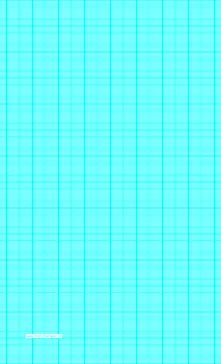 graph paper with twenty-four lines per inch and heavy index lines on legal-sized paper