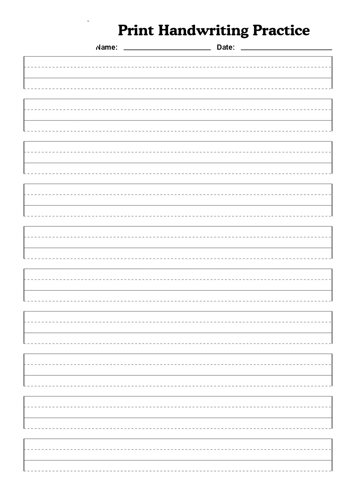 handwriting paper