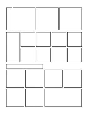 printable blank sunday comics page