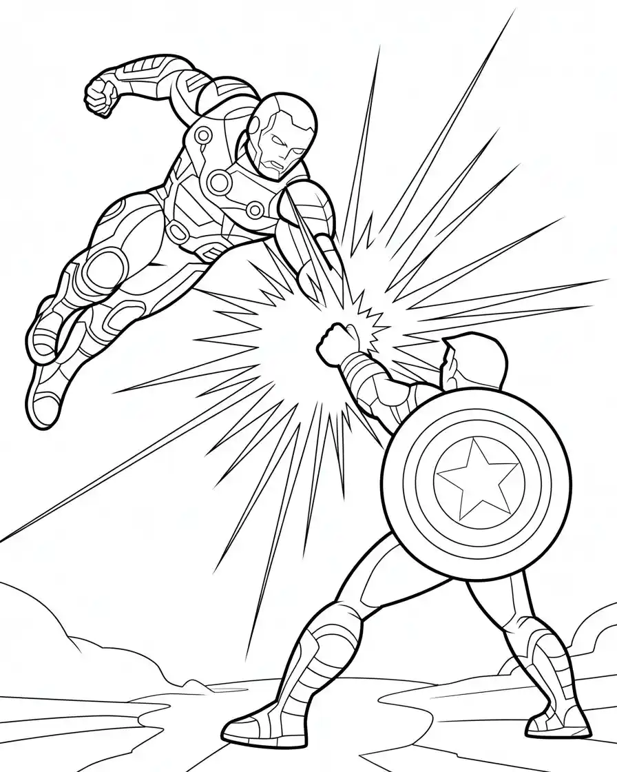 captain america holding vibranium shield