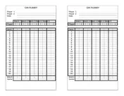 gin rummyscore sheet