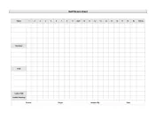 golf scoresheet