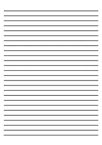 quarter inch line low vision paper a4 size