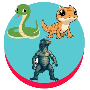 reptiles coloring page icon