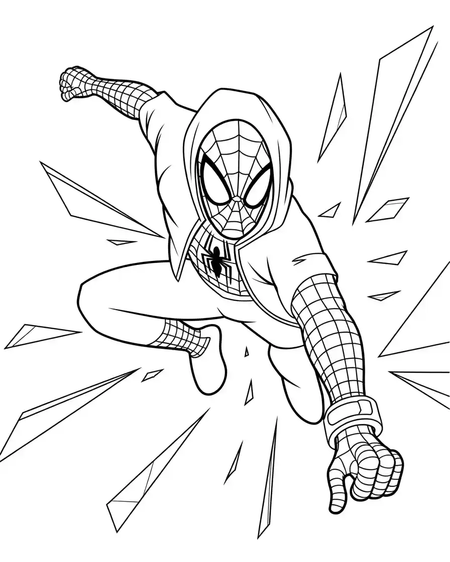 spider verse spiderman with webshooter 1