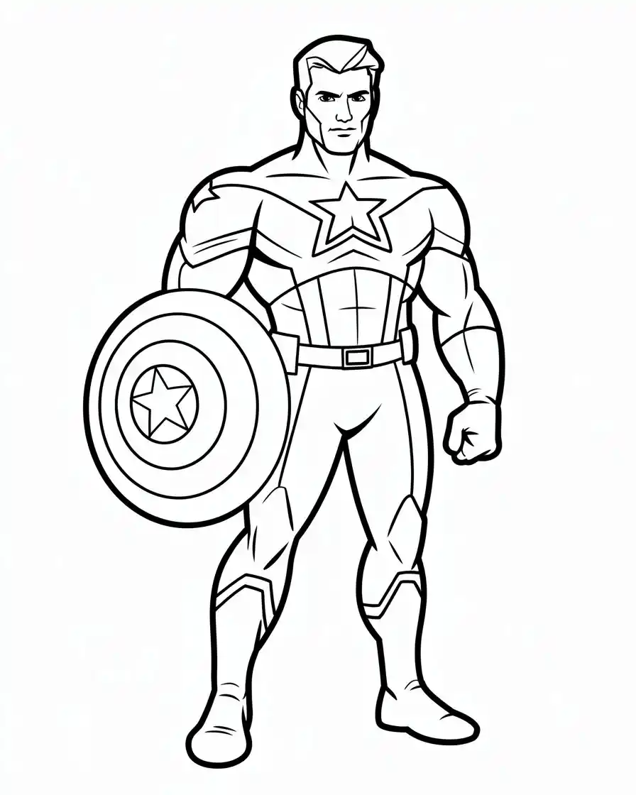 steve rogers as a captain america 1