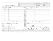 volley ball score sheet