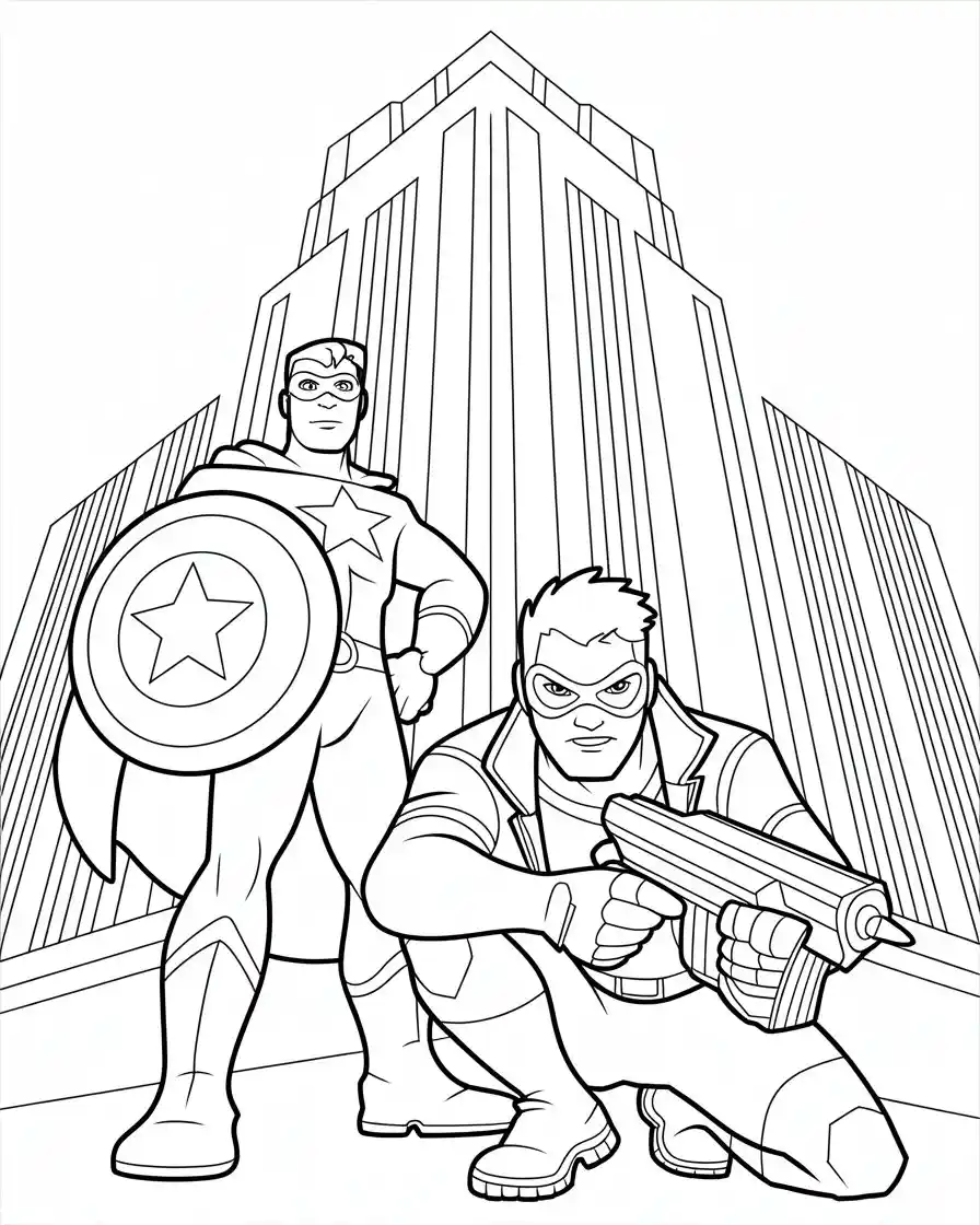 winter soldier and captain america 1