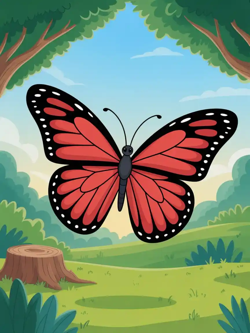 butterfly coloring page icon