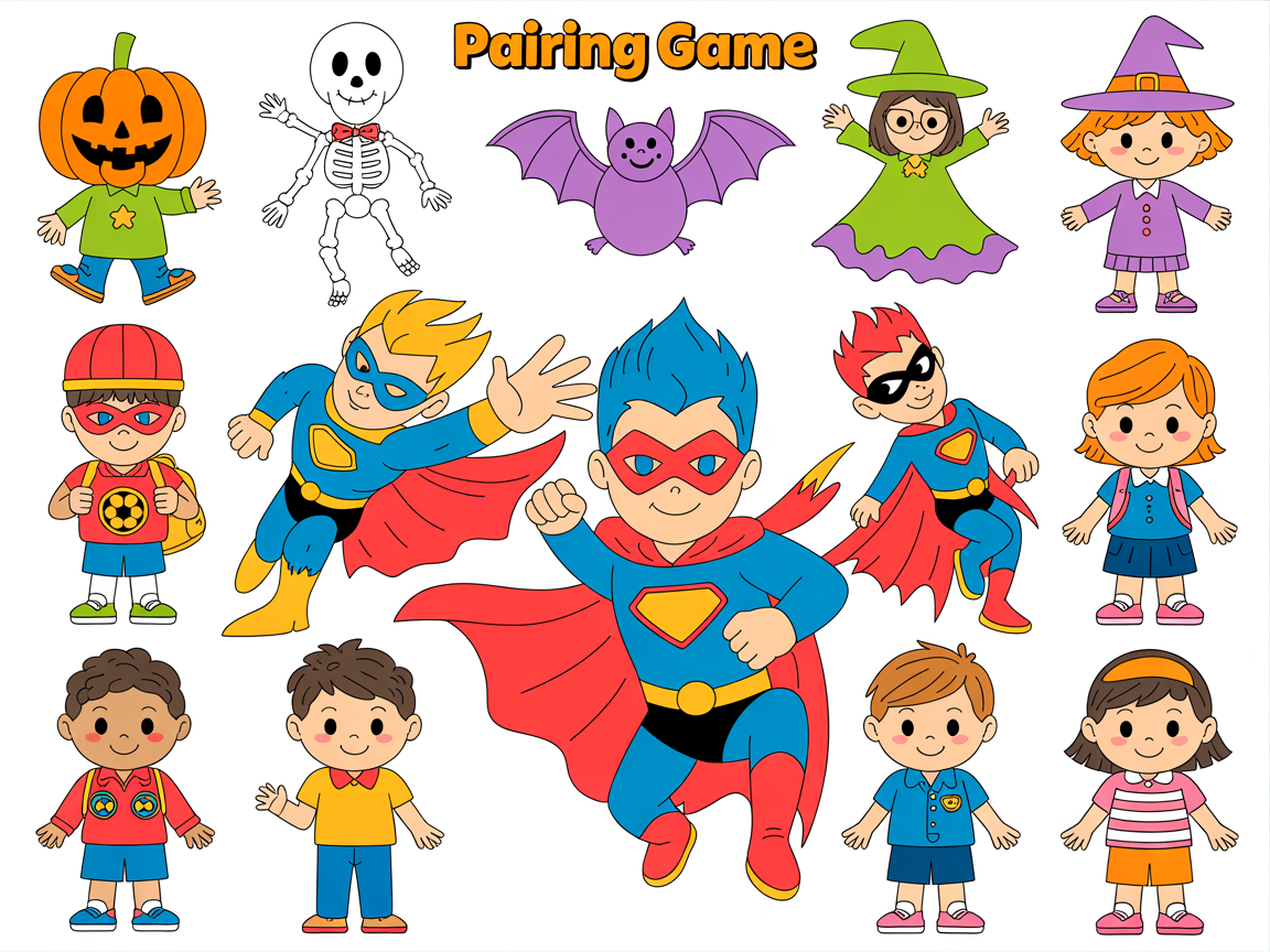 pairing game templates
