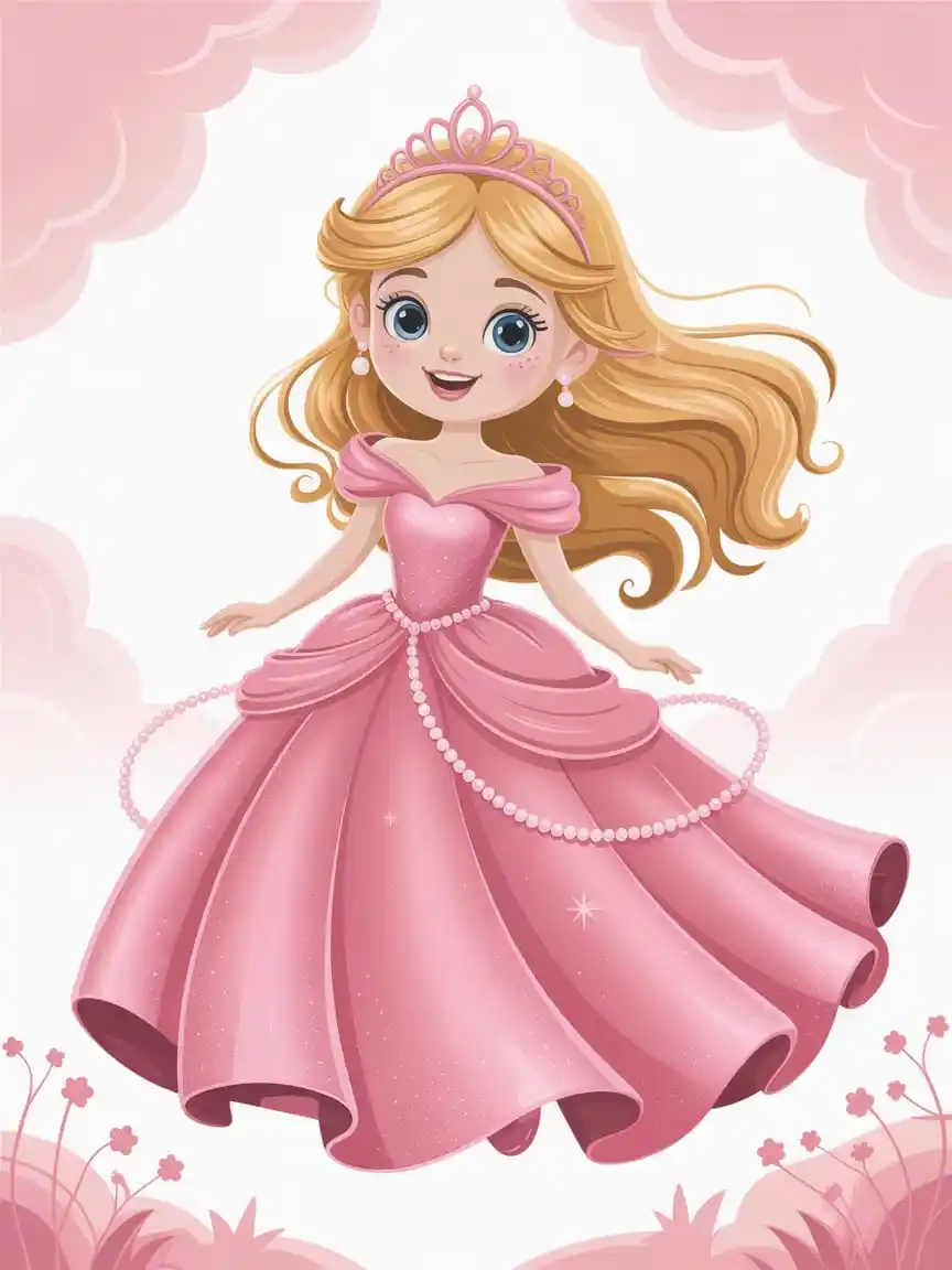 princess coloring page icon