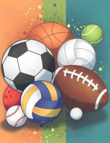 sports coloring page icon