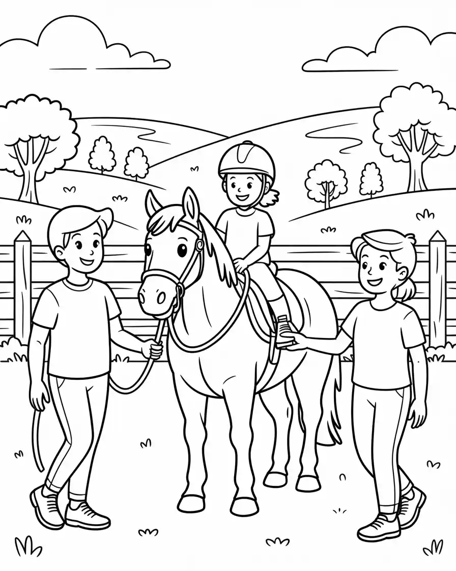 therapeutic horse riding 1