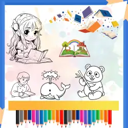 All Printable Pdfs 9 printable animals coloring pages