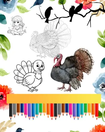 turkey coloring pages